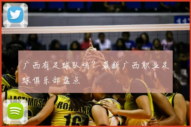 广西有足球队吗？最新广西职业足球俱乐部盘点