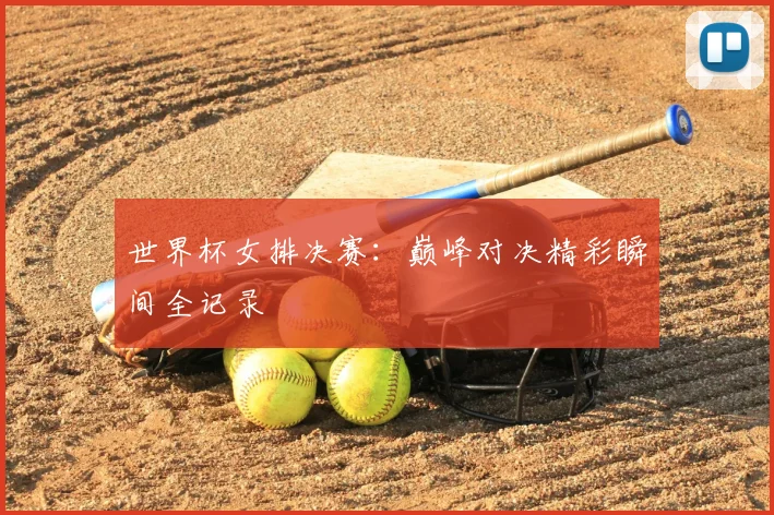 世界杯女排决赛：巅峰对决精彩瞬间全记录